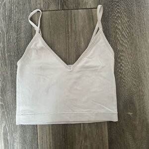 Garage Light Gray Ribbed Cropped Brami